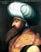 ALLORI  Cristofano Portrait of Bayezid I oil painting reproduction